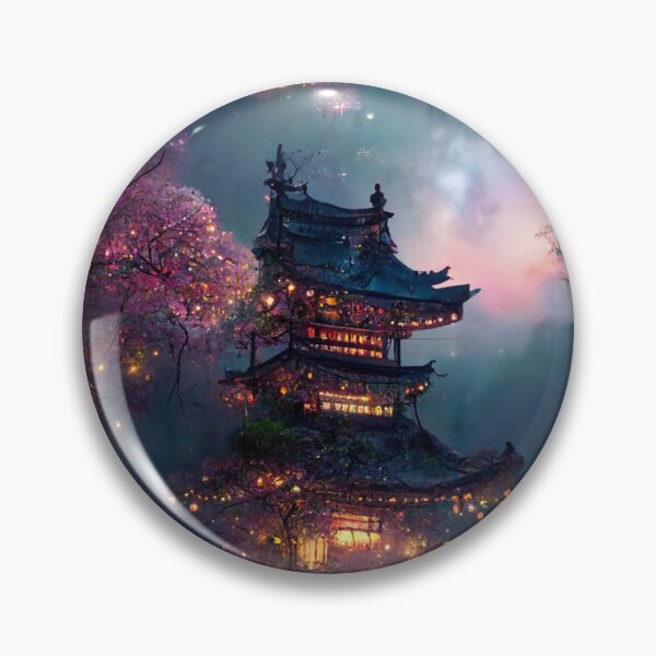 Item preview, Ancient Asian City #4 designed and sold by Free-Your-Mind-.