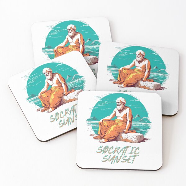 Item preview, Socrates - Socratic Sunset designed and sold by Retroshore.