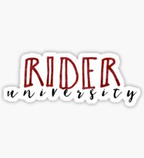 rider university Sticker