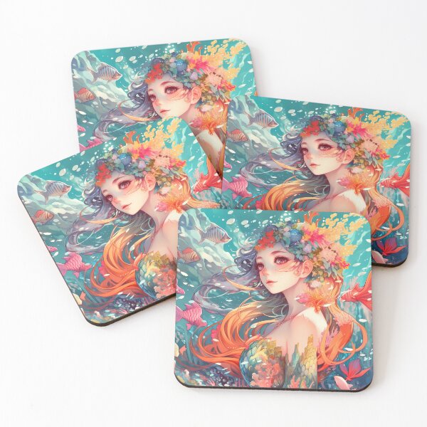 Item preview, Cute mermaid #7 designed and sold by Carmillai.