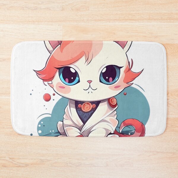 Item preview, Super Cute Anime Cat designed and sold by DonDiLuca.