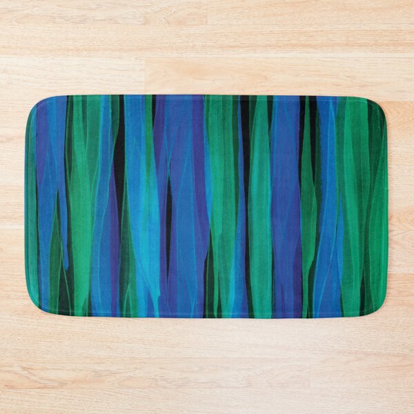 Item preview, Neon Blue Green Rain designed and sold by Alexandria Levin.