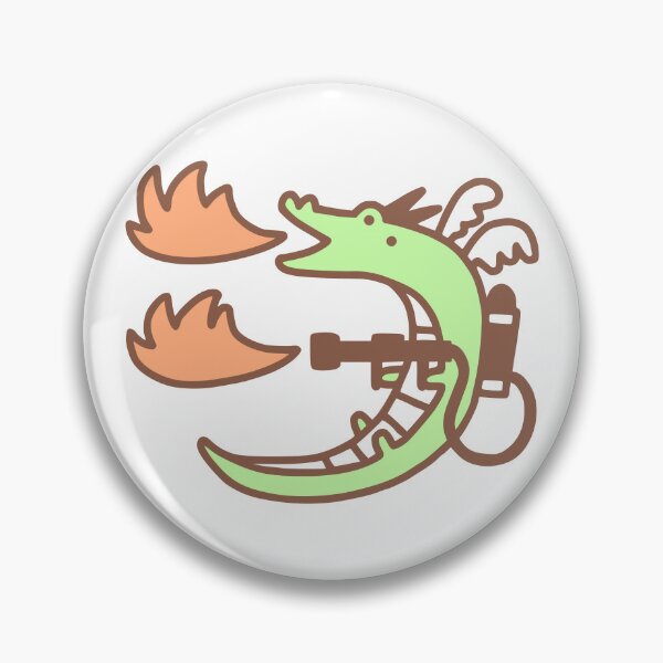 Item preview, Dragon With A Flamethrower designed and sold by obinsun.