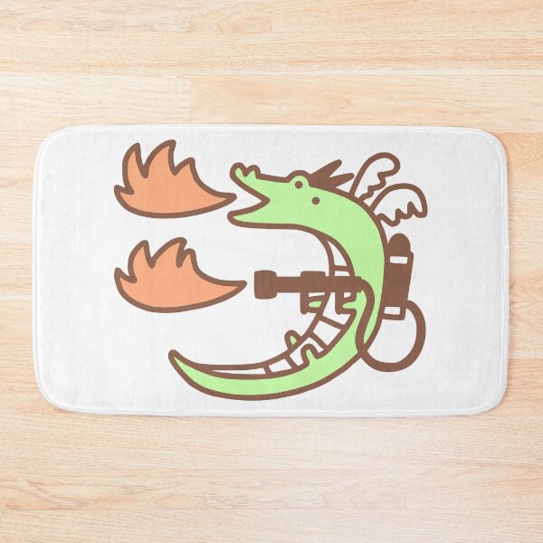 Item preview, Dragon With A Flamethrower designed and sold by obinsun.