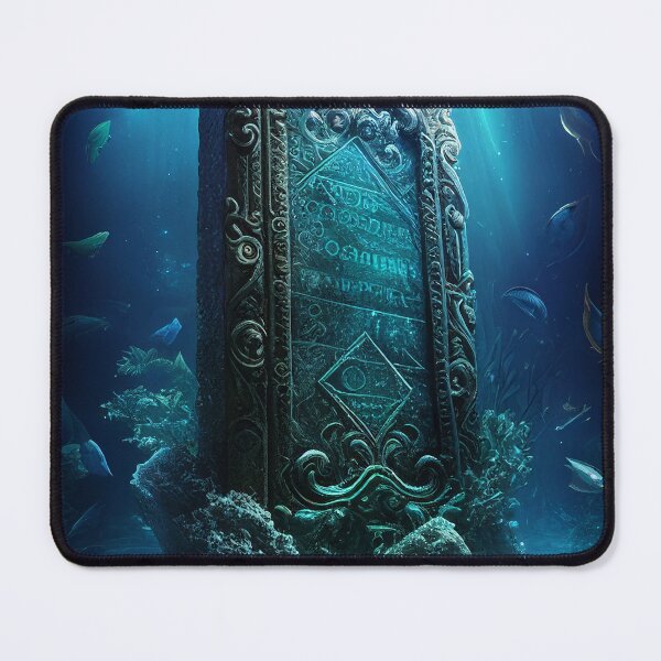 Item preview, Emerald Tablet of Atlantis designed and sold by DigitizedArt.