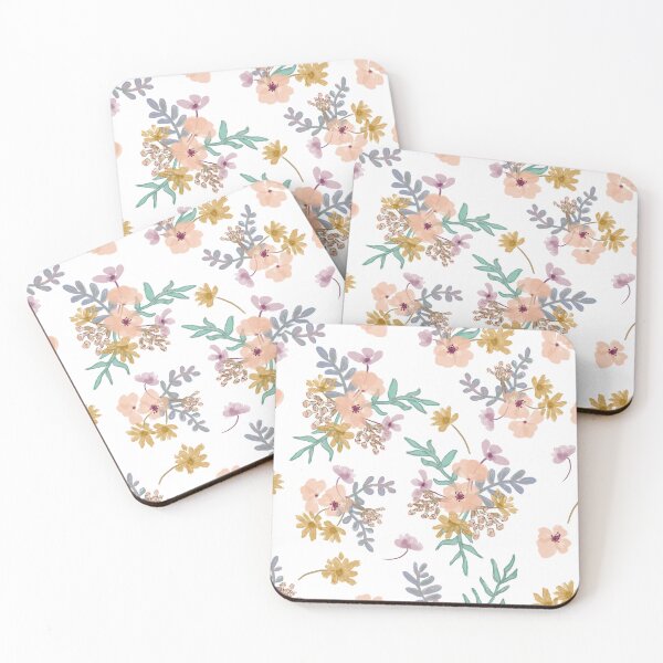 Item preview, Watercolor floral bouquet seamless pattern designed and sold by DeLislesRT.