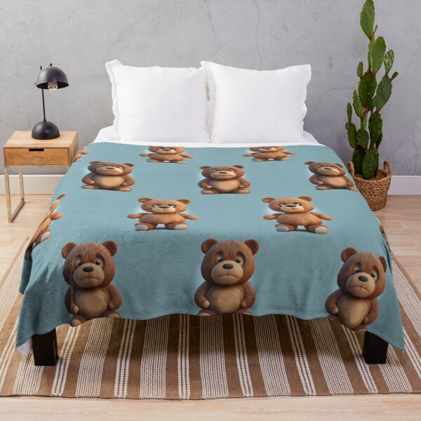 Item preview, Cartoon Brown Teddy Bear designed and sold by Digi Artworks Store.