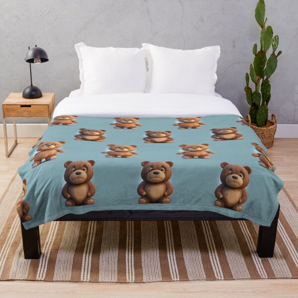 Item preview, Cartoon Brown Teddy Bear  designed and sold by Digi Artworks Store.