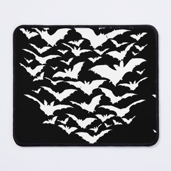 Item preview, White bats flying away. designed and sold by ReyLV.