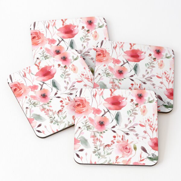 Item preview, Watercolor flower design. pattern seamless designed and sold by PolarInk.