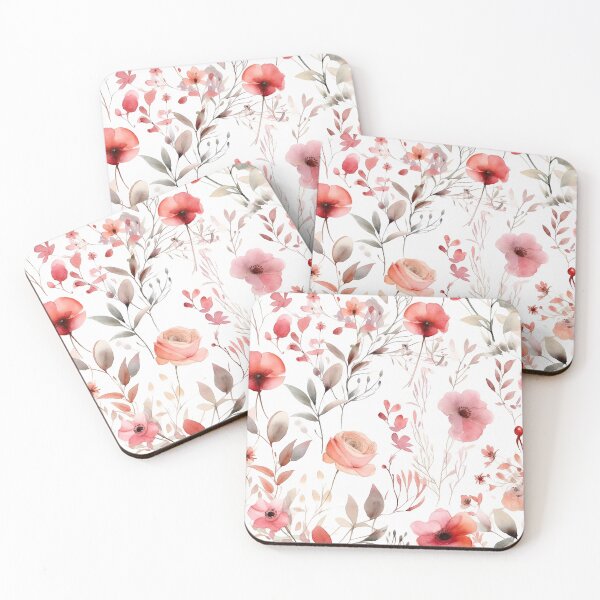 Item preview, Watercolor flower pattern seamless  designed and sold by PolarInk.