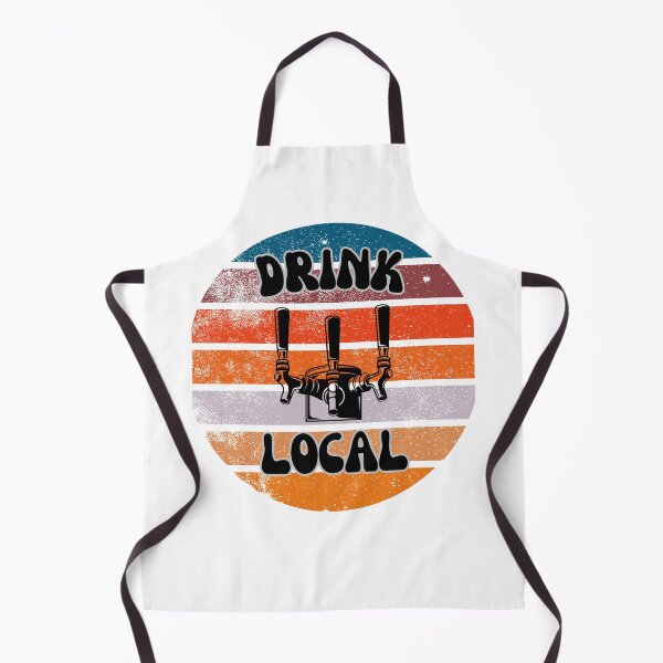 Item preview, Retro Drink Local Design designed and sold by BrinaandPops.