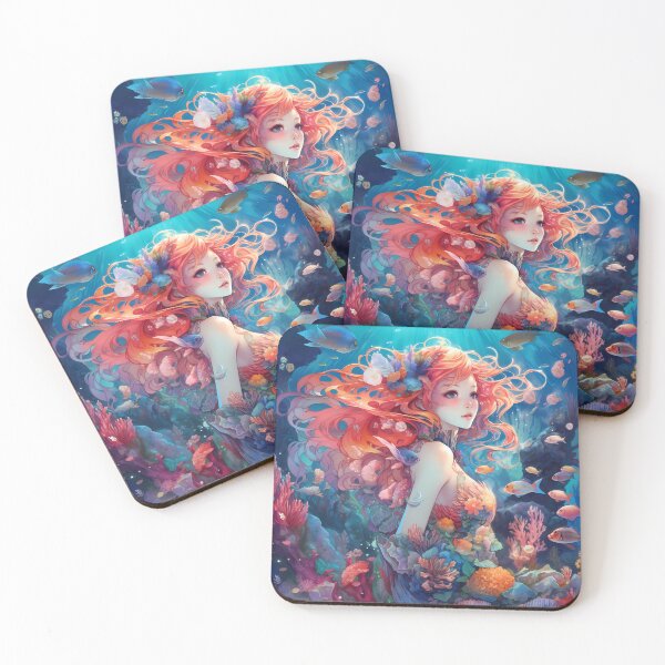 Item preview, Cute mermaid #9 designed and sold by Carmillai.