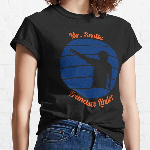 Mr. Smile Francisco Lindor T-shirt (LADIES)