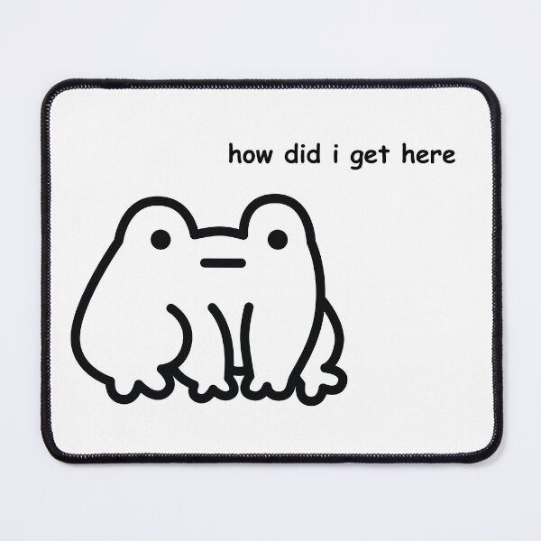 Item preview, froggy - how did he get here designed and sold by ayliens596.