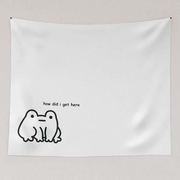 Item preview, froggy - how did he get here designed and sold by ayliens596.