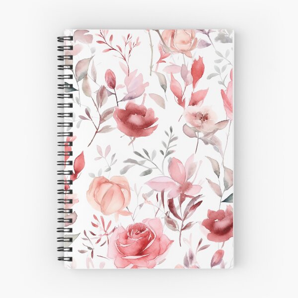 Item preview, Watercolor flowers red designed and sold by PolarInk.