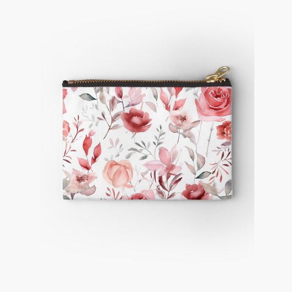 Item preview, Watercolor flowers red designed and sold by PolarInk.