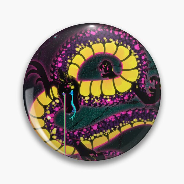 Item preview, 80's Neon Dragon designed and sold by Grimdoch.