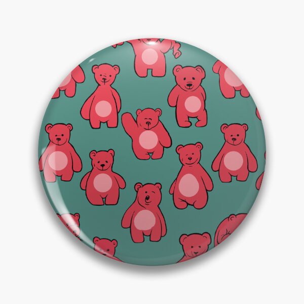 Item preview, Red Teddy Bear Art designed and sold by Digi Artworks Store.