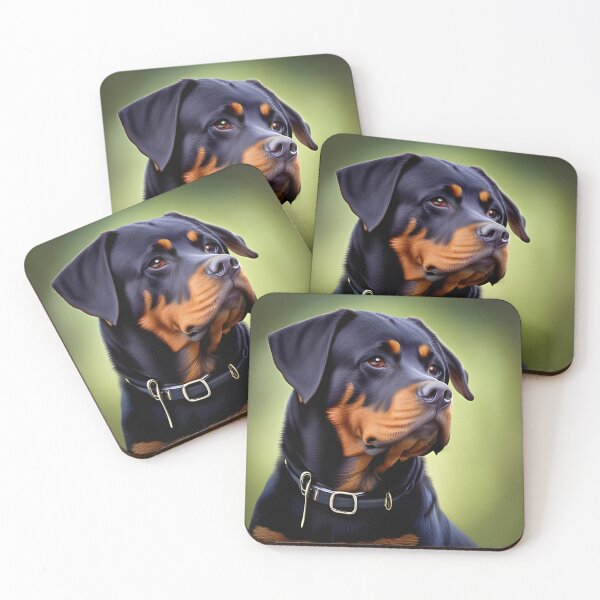 Item preview, Rottweiler side view designed and sold by ebrawne.