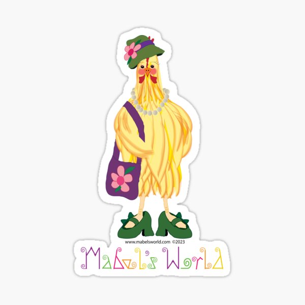 Mabel of Mabel's World Sticker