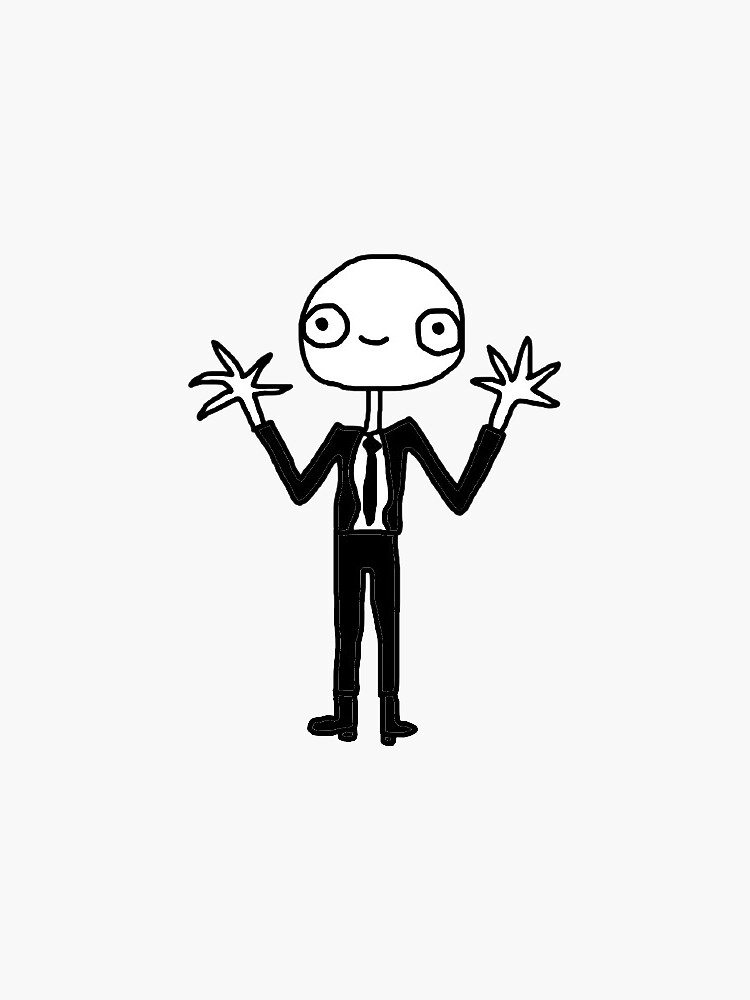 Slenderman Decal 