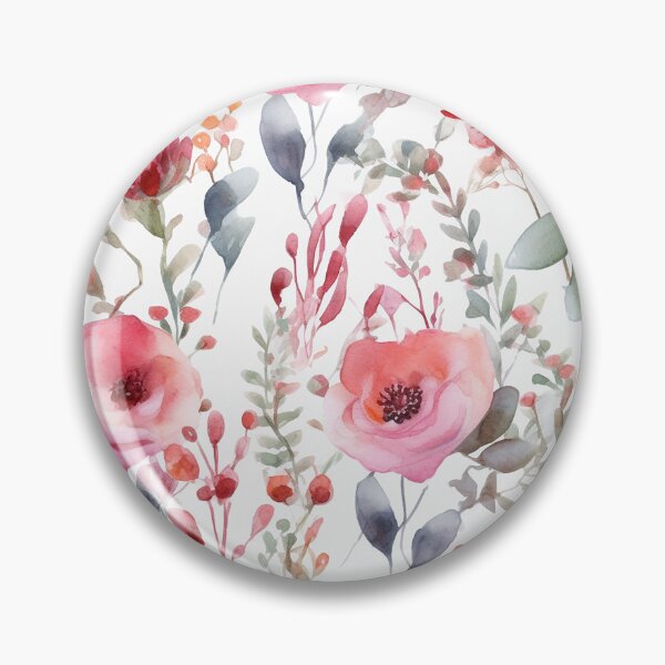 Item preview, Flower red pattern seamless  designed and sold by PolarInk.