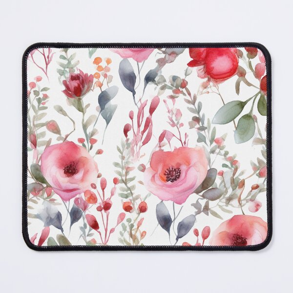 Item preview, Flower red pattern seamless  designed and sold by PolarInk.