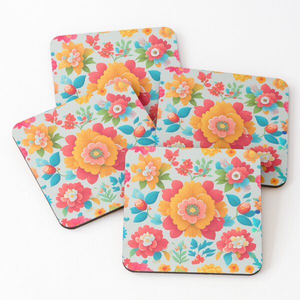 Artikelvorschau, Bunte Frühlings-Wildblumen Art.-Nr entworfen und verkauft von Digi Artworks Store.
