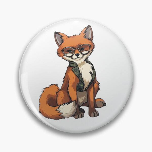 Item preview, Sharp-Dressed Fox designed and sold by ColorsofDawn.