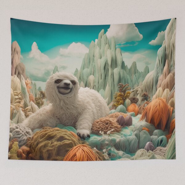 Item preview, Abominable Yarn Sloth designed and sold by wilderfloof.