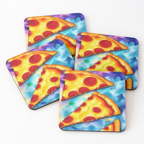 Item preview, Pepperoni Pizza Slices designed and sold by ArtistsQuest.