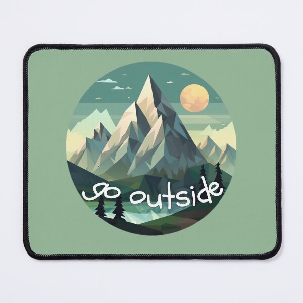 Item preview, go outside designed and sold by ArtByLuminance.