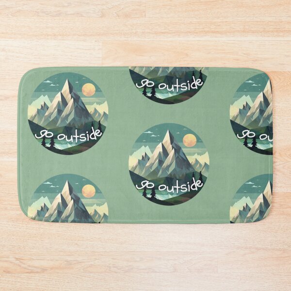 Item preview, go outside designed and sold by ArtByLuminance.