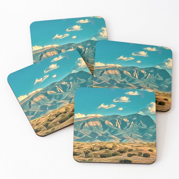 Item preview, The Majestic Sandias with Blue Sky designed and sold by oh-bi-me.
