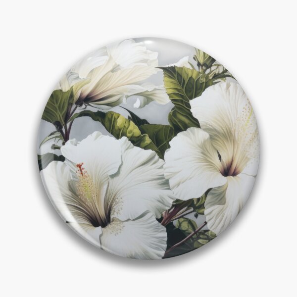 Artikelvorschau, White Hibiscus  entworfen und verkauft von Vanover Designs.