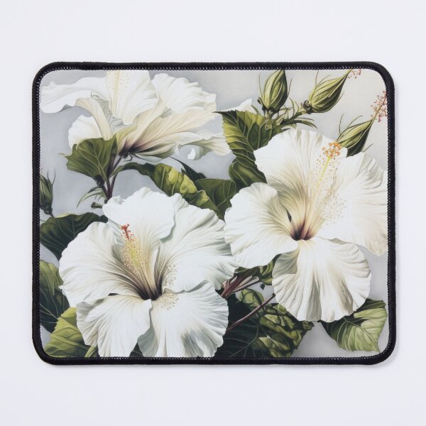 Artikel-Vorschau von White Hibiscus , designt und verkauft von Vanover Designs.
