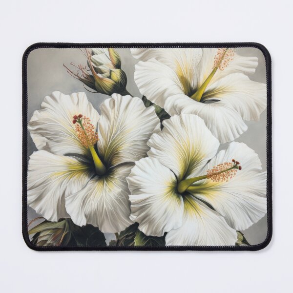 Artikel-Vorschau von White Hibiscus , designt und verkauft von Vanover Designs.