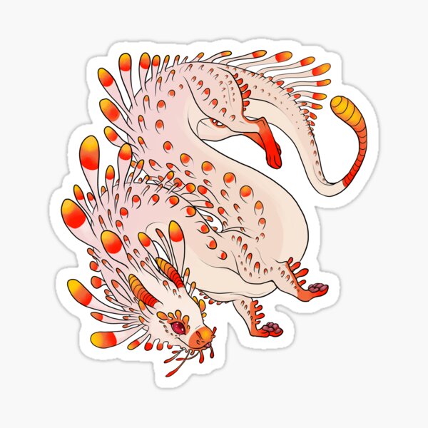 Eastern Sea Slug Dragon Sticker