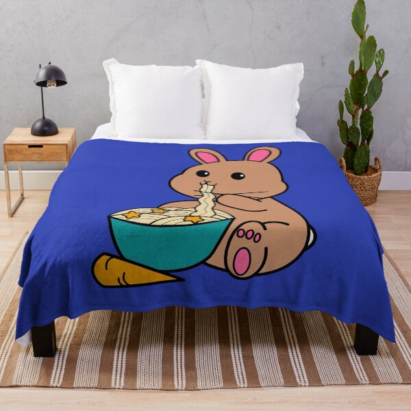 Item preview, Chibi Bunny Eating Ramen 2.0 designed and sold by Elizabeth's Music & Arts.