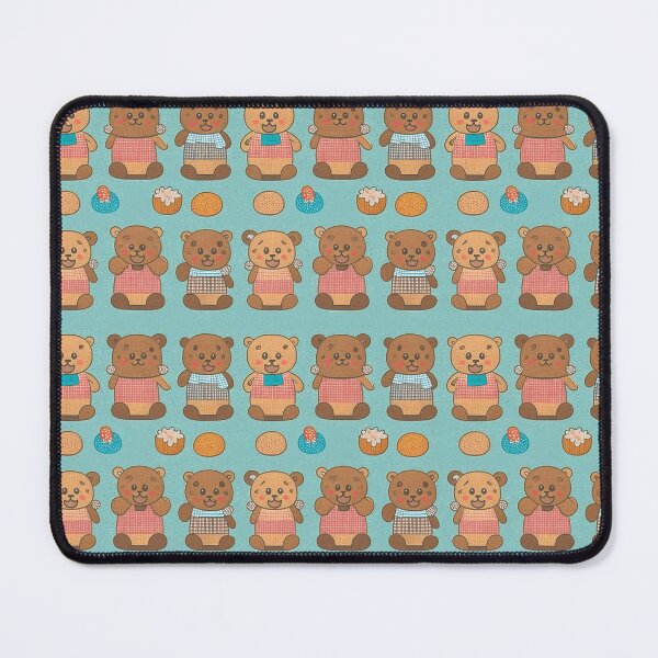 Item preview, Funny Teddies Birthday Pattern designed and sold by Digi Artworks Store.