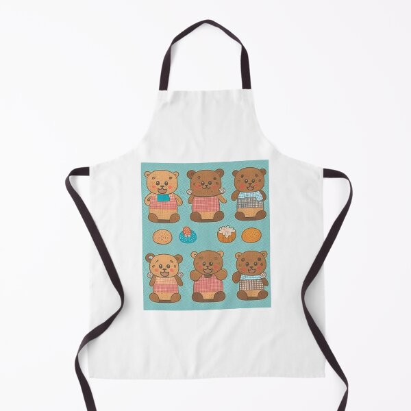 Item preview, Funny Teddies Birthday Pattern designed and sold by Digi Artworks Store.