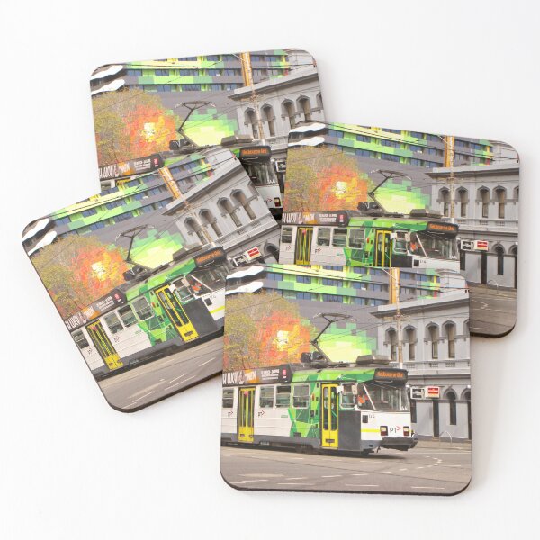 Item preview, Melbourne tram, Swanston Street designed and sold by FranWest.