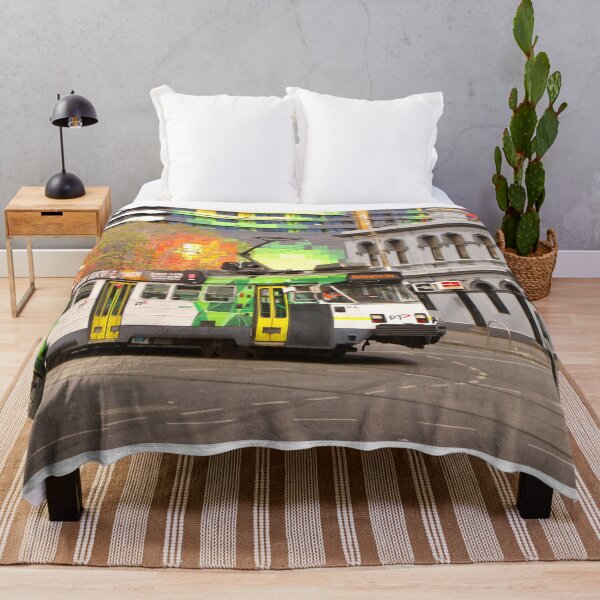 Item preview, Melbourne tram, Swanston Street designed and sold by FranWest.
