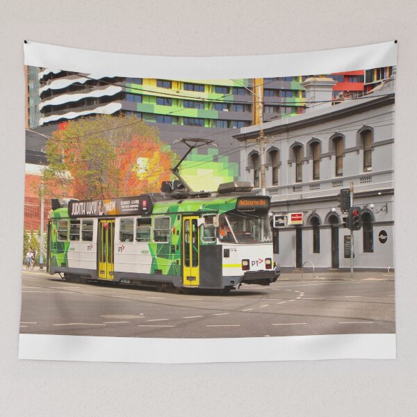 Item preview, Melbourne tram, Swanston Street designed and sold by FranWest.