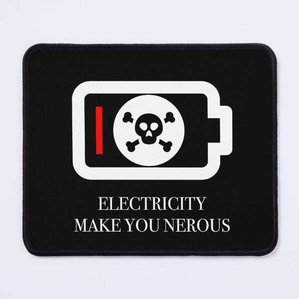 Item preview, Electricity make you nerous designed and sold by ArchitectAdele.