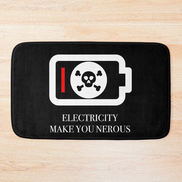 Item preview, Electricity make you nerous designed and sold by ArchitectAdele.