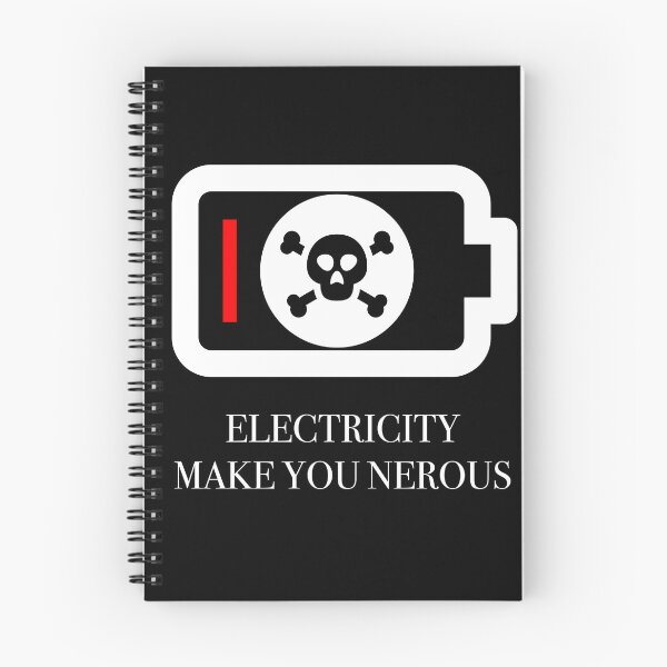 Item preview, Electricity make you nerous designed and sold by ArchitectAdele.