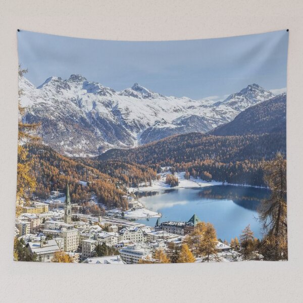 Item preview, St. Moritz, Switzerland designed and sold by scenerymerch.